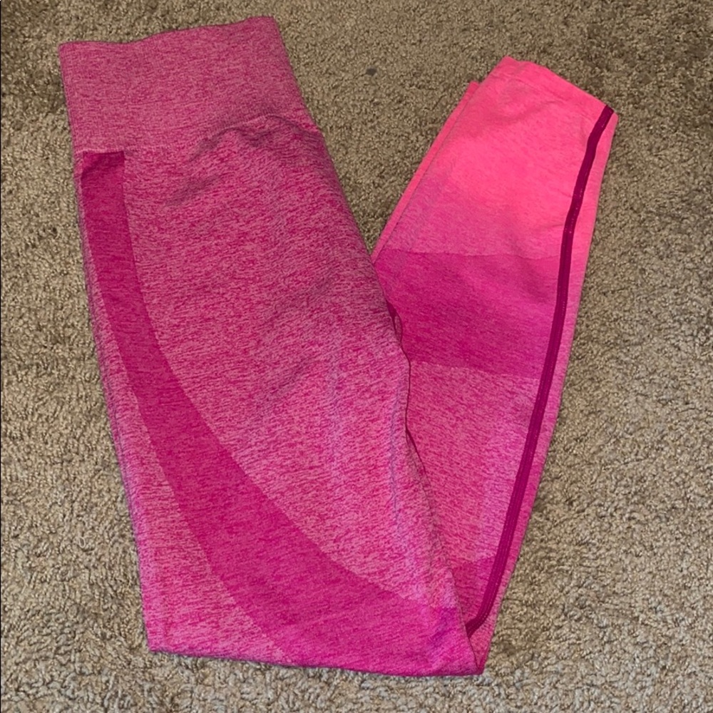 Ombré seem less PINK leggings